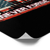 Vergessen Sie niemals die Gedenkfeier zum 21. Jubi Poster (Ecke)