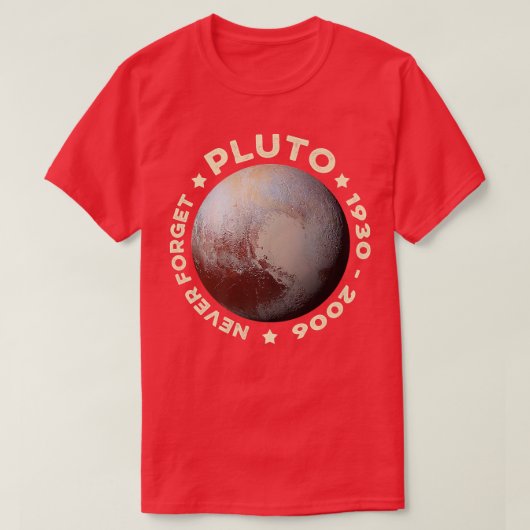 Vergessen Sie niemals Pluto Shirts Funny Gifts Pla (Design vorne)