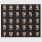 Vergessen Sie Pluto 1930-2006 Funny Retro Space Geschenkpapier (Flach)