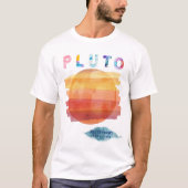 Vergessen Sie Pluto nie, Pluto-Enthusiast T-Shirt (Vorderseite)