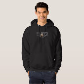 Vergessen Sie Pluto Retro Style Space 13 nicht Hoodie (Vorne ganz)