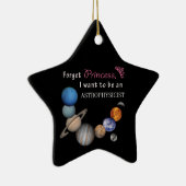 Vergessen Sie Prinzessin - Astrophysiker Keramik Ornament (Rechts)