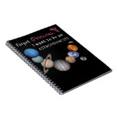 Vergessen Sie Prinzessin - Astrophysiker Notizblock (Rechte Seite)