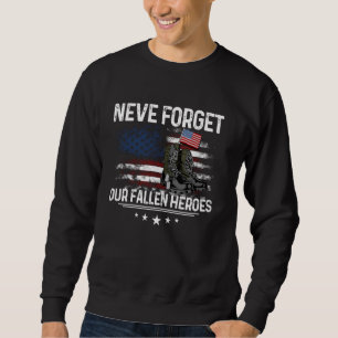 Vergessen Sie unsere gefallenen Helden Shirt Milit