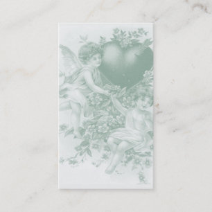 Vergessen Sie Valentine in Blau Visitenkarte