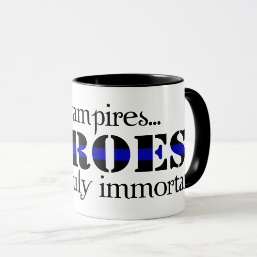 Vergessen Sie Vampire Tasse (VorderseiteRechts)