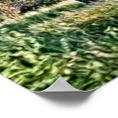 Vergessen und überwuchert poster (Ecke)