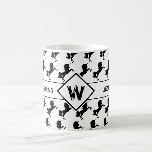 VERGESSEN UNICORNS JESUS IST WIRKLICH Christlich Kaffeetasse (Mittel)