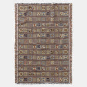 Vergessene Code-Tapestry: archaische etruskische S Decke (Vorderseite Vertikal)