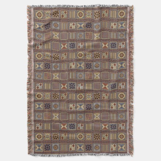 Vergessene Code-Tapestry: archaische etruskische S Decke (Vorderseite Vertikal)