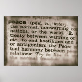 Vergessene Ereignisse - Frieden Poster (Vorne)