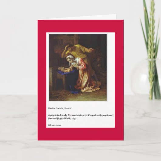 VERGESSENE JOSEPH FERIENKARTE FEIERTAGSKARTE (Vorderseite)