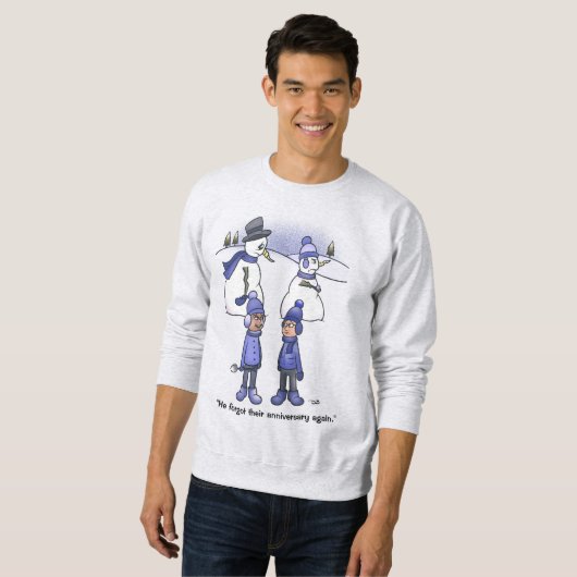 Vergessene Jubiläumsmänner Sweatshirt (Vorne ganz)