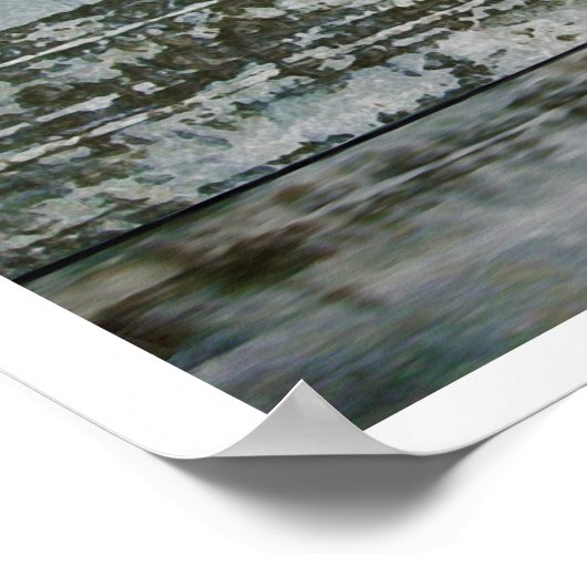 Vergessene Lage Poster (Ecke)