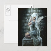 "Vergessene" Postkarte (Vorne/Hinten)