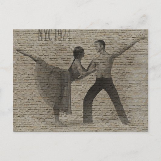 Vergessene Romantik 4 T - Shirt Postkarte (Vorderseite)