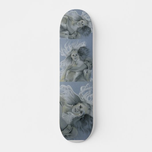 Vergessene Sommer-Meerjungfrau-Paar-Skateboard Skateboard (Vorne)