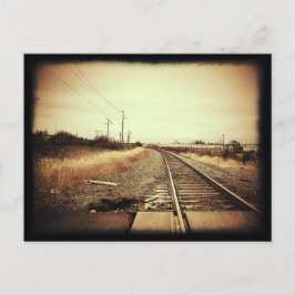 Vergessene Spuren Postkarte