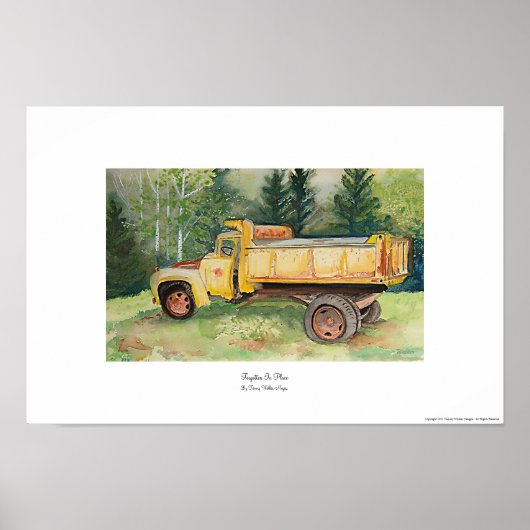 Vergessene Stelle Poster (Vorne)