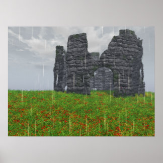 Vergessene Streikwerbung Poster