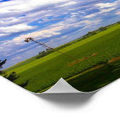 Vergessene Windmühle Poster (Ecke)