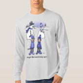 Vergessener Jubiläumsmensch Lang geschlagener T -  T-Shirt (Vorderseite)