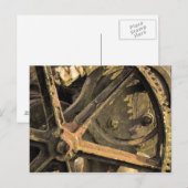 Vergessener Kranich Postkarte (Vorne/Hinten)