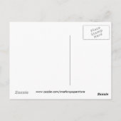 Vergessener Kranich Postkarte (Rückseite)