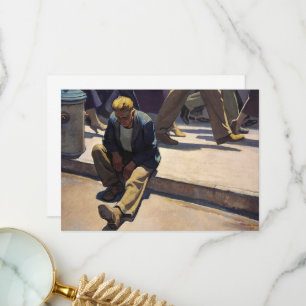 Vergessener Mann von Maynard Dixon Dankeskarte