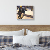 Vergessener Mann von Maynard Dixon Leinwanddruck (Insitu (Schlafzimmer))