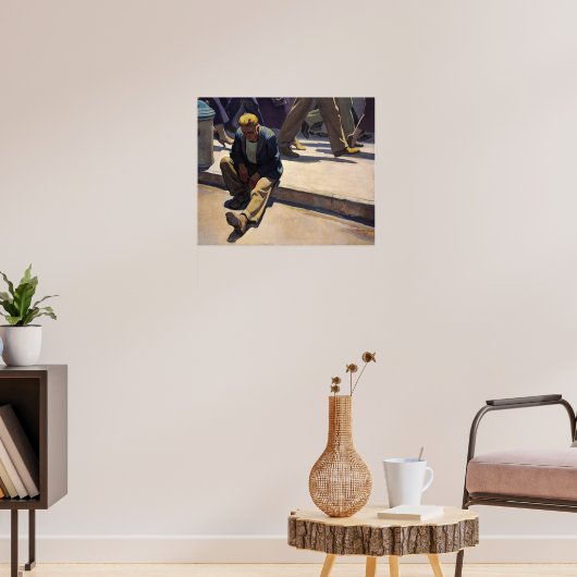 Vergessener Mann von Maynard Dixon Poster (Wohnzimmer 3)