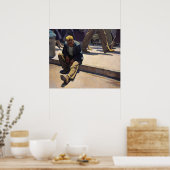 Vergessener Mann von Maynard Dixon Poster (Küche)