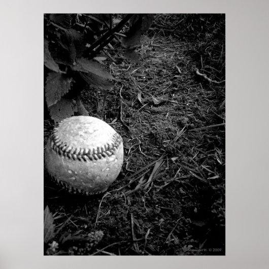 Vergessenes Baseball-Poster Poster (Vorne)