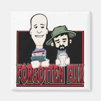 Vergessenes Flix Square Magnet