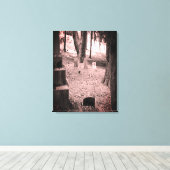 Vergessenes Grab Leinwanddruck (Insitu (Holzboden))