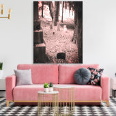 Vergessenes Grab Leinwanddruck (Insitu (Wohnzimmer))