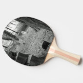 Vergessenes Grab Tischtennis Schläger (Seitenansicht)