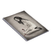 Vergessenes Rosen-Notizbuch Notizblock (Rechte Seite)