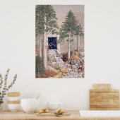 Vergessenes Tor von Darlene P. Coltrain Poster (Küche)