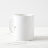 Vergessliche Black Cat Kaffee Tasse 11 oz (Vorderseite Links)