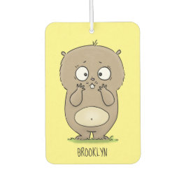 Vergesslicher, bezaubernder Hamster-Cartoon Autolufterfrischer