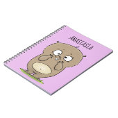 Vergesslicher, bezaubernder Hamster-Cartoon Notizblock (Linke Seite)