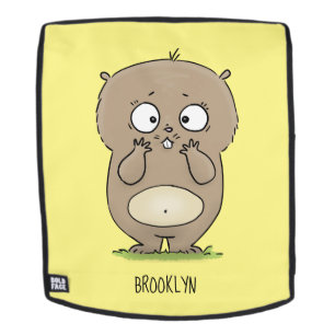 Vergesslicher, bezaubernder Hamster-Cartoon Rucksack