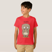Vergesslicher, bezaubernder Hamster-Cartoon T-Shirt (Vorne ganz)