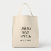 Vergesslicher Shopper Funny und Niedlich Tragetasche (Vorne)