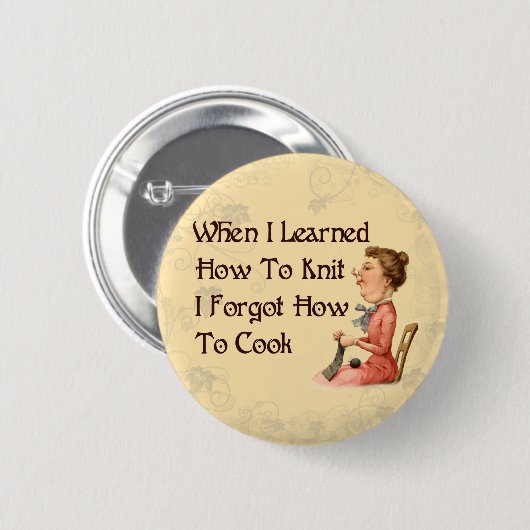 Vergesslicher Stricker Button (Vorne & Hinten)