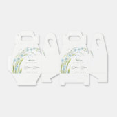 Vergesst-ich-nicht-Hochzeit Geschenkschachtel (Ungefaltet)