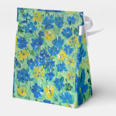 Vergesst-Me-Not-Floral Gevor Box Geschenkschachtel (Rückseite)