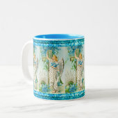 Vergesst mich lieber nicht Angel Zweifarbige Tasse (Vorderseite Links)