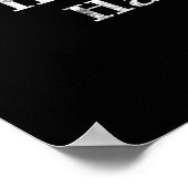 Vergesst nicht, mit dem Chalkboard zu fahren Poster (Ecke)